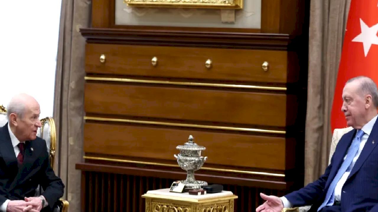 Bahçeli, Cumhurbaşkanlığı Külliyesi'nde