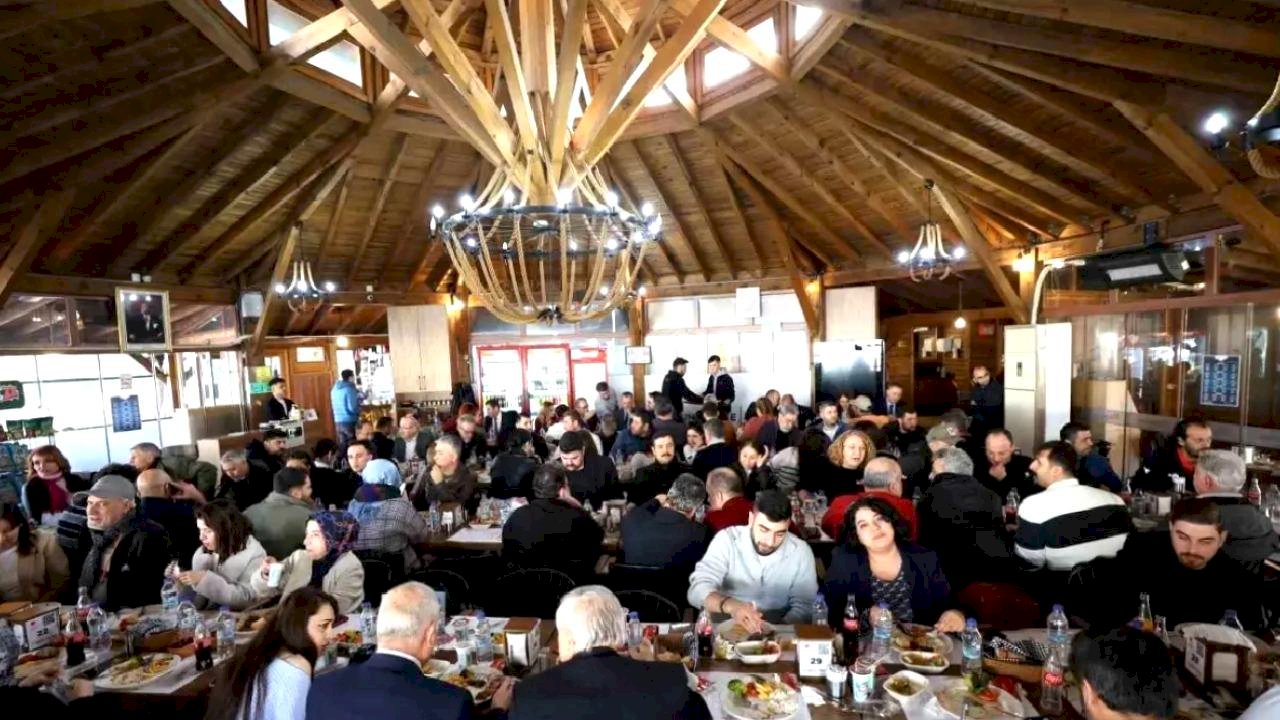 Başkan Balaban gazetecileri ağırladı