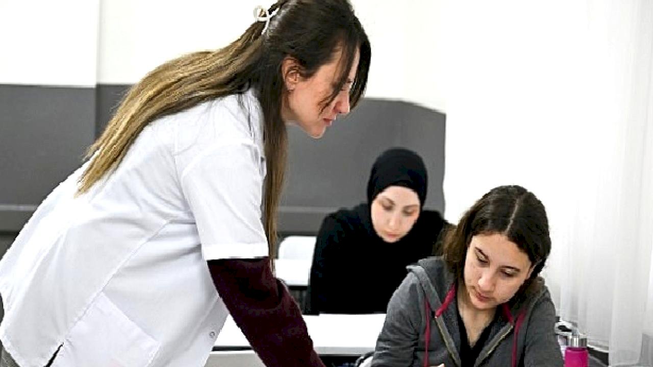 BELGEM'de deneme sınavı heyecanı