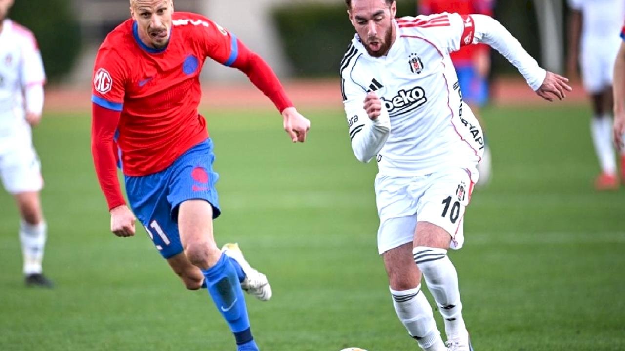 Beşiktaş hazırlık maçında FCSB'yi yendi