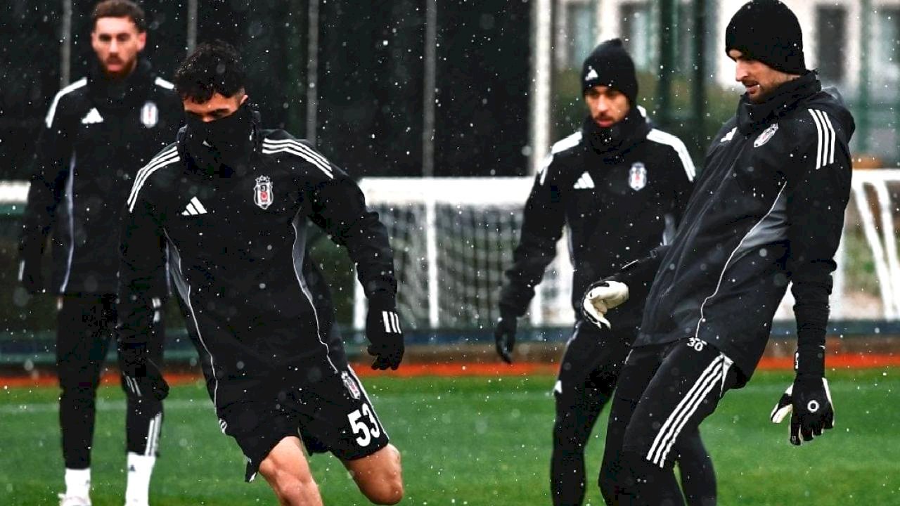 Beşiktaş, Kayserispor maçı hazırlıklarını tamamladı