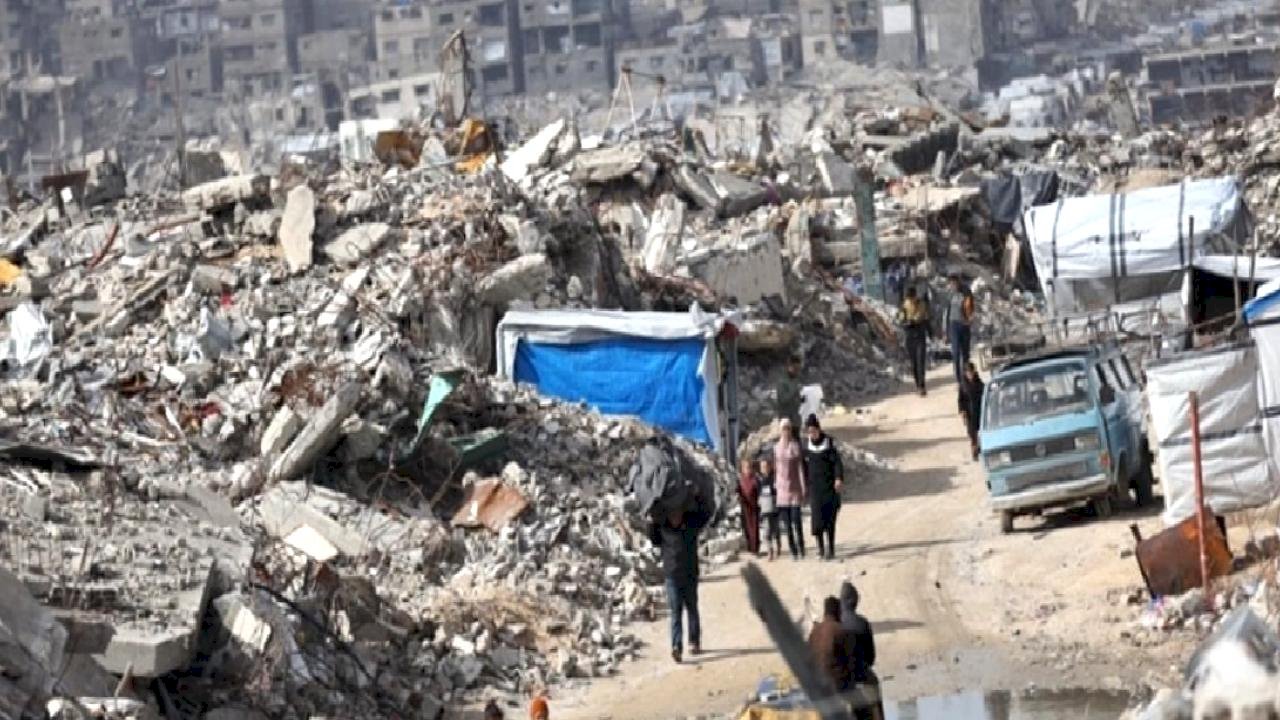 BM: Gazze'deki molozları temizlemek 7 yıldan fazla sürer