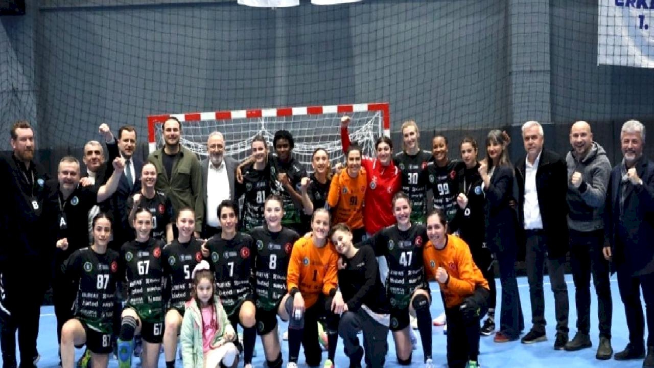 Bursa Büyükşehir Belediyespor Kadın Hentbol Takımı, Avrupa'da tur atladı