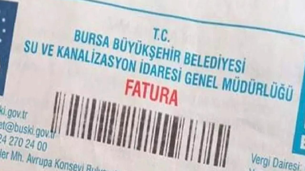 Bursa'da su faturalarındaki artışı nedenine BUSKİ'den açıklama