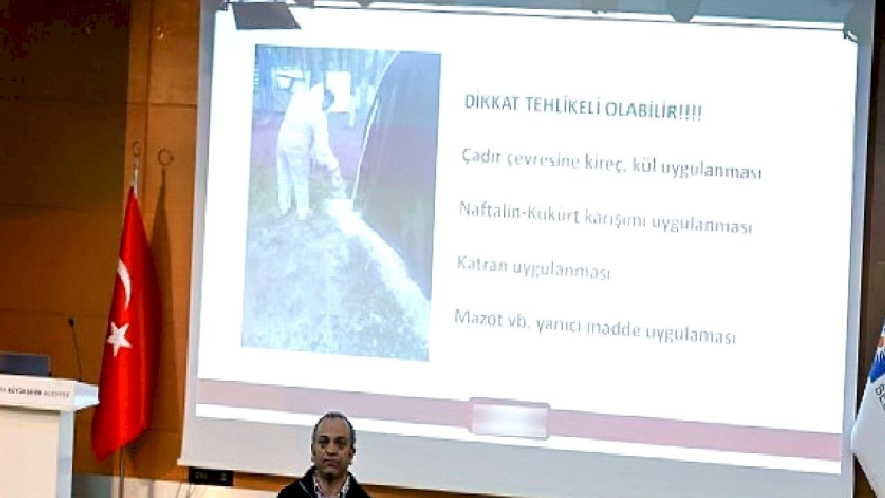 Büyükşehir'den ilaçlama personeline biyosidal ürün kullanımı eğitimi