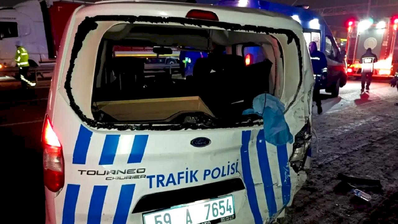Çerkezköy'de Trafik Kazası: İki Yaralı