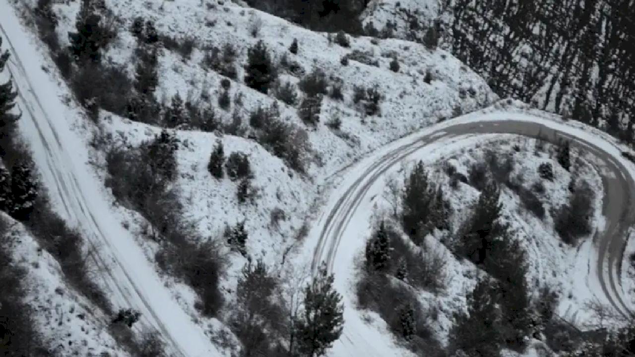 Çorum'da Yolda Buzlanma Tehlikesi!
