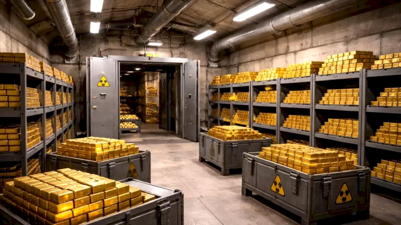 Dev şirket milyarlarca dolarlık altını nükleer sığınakta saklamaya başladı