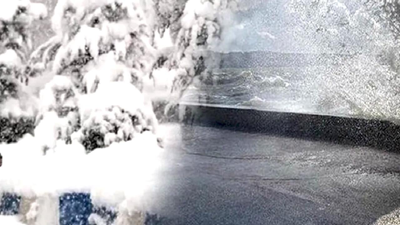 Doğu'da yoğun kar, kıyılarda kuvvetli rüzgar