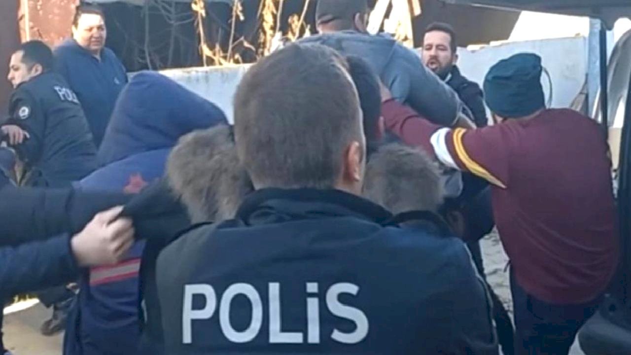 Edirne'de cezaevinden kaçan mahkum mahalleyi birbirine kattı