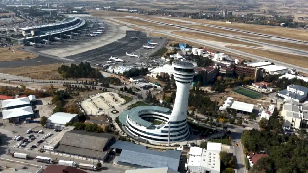 Esenboğa Havalimanı'nın 3'üncü pisti ve yeni kulesi yarın hizmete açılacak