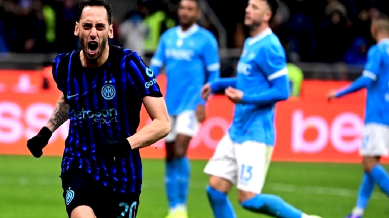 Hakan Çalhanoğlu golünü attı: Inter ile Napoli puanları paylaştı