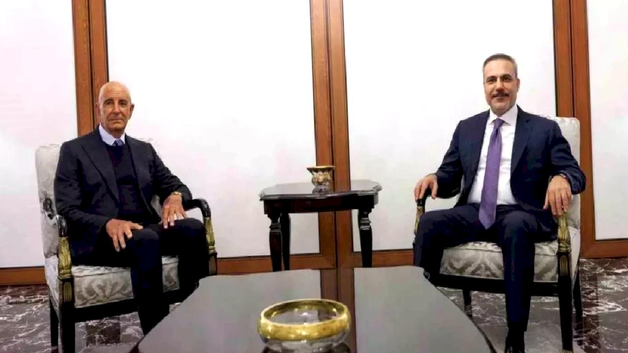 Hakan Fidan, Tom Barrack'ı Kabul Etti