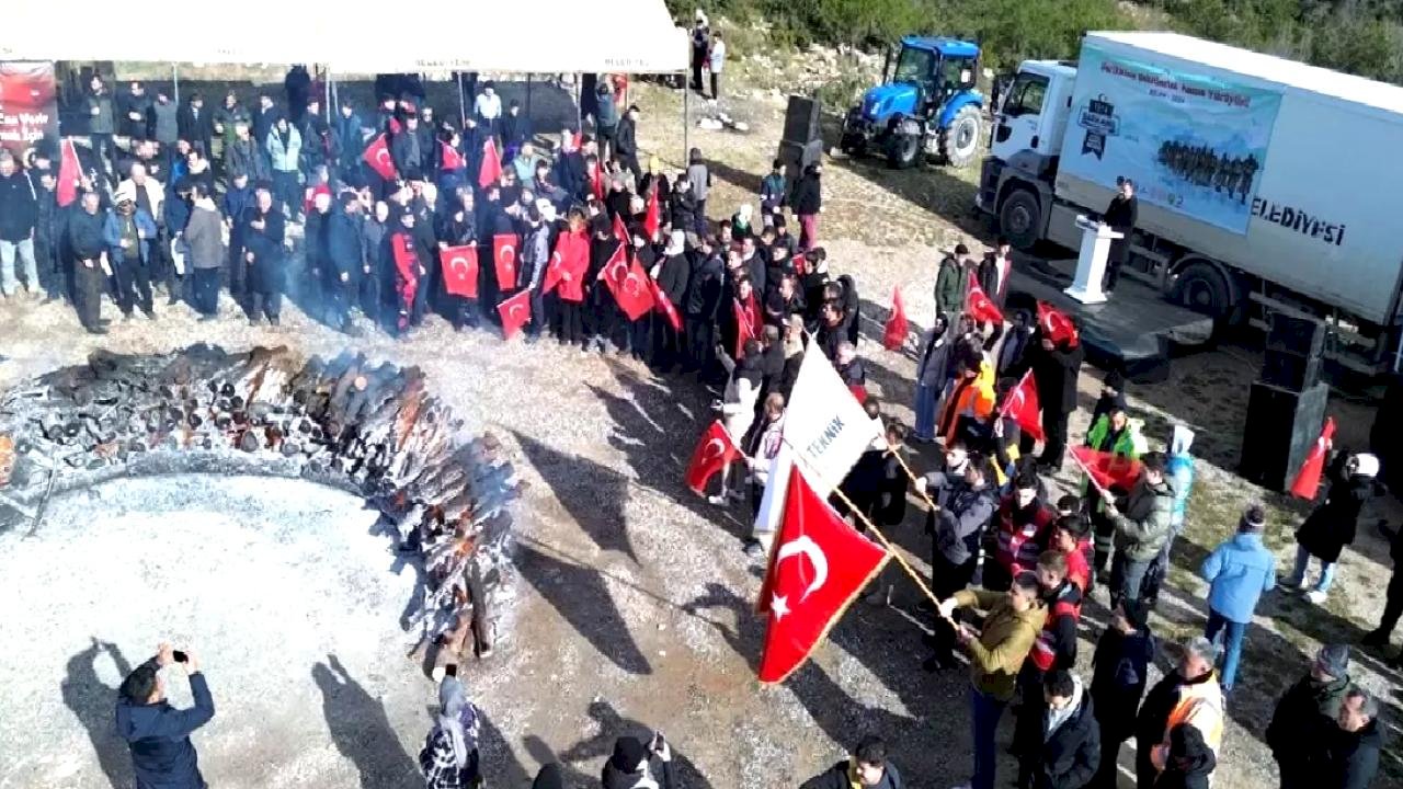 Hatay'da Sarıkamış şehitleri anısına yürüyüş düzenlendi