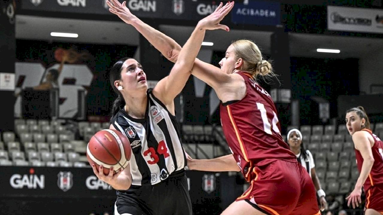 Kadınlar derbisinde Galatasaray, Beşiktaş'ı yendi