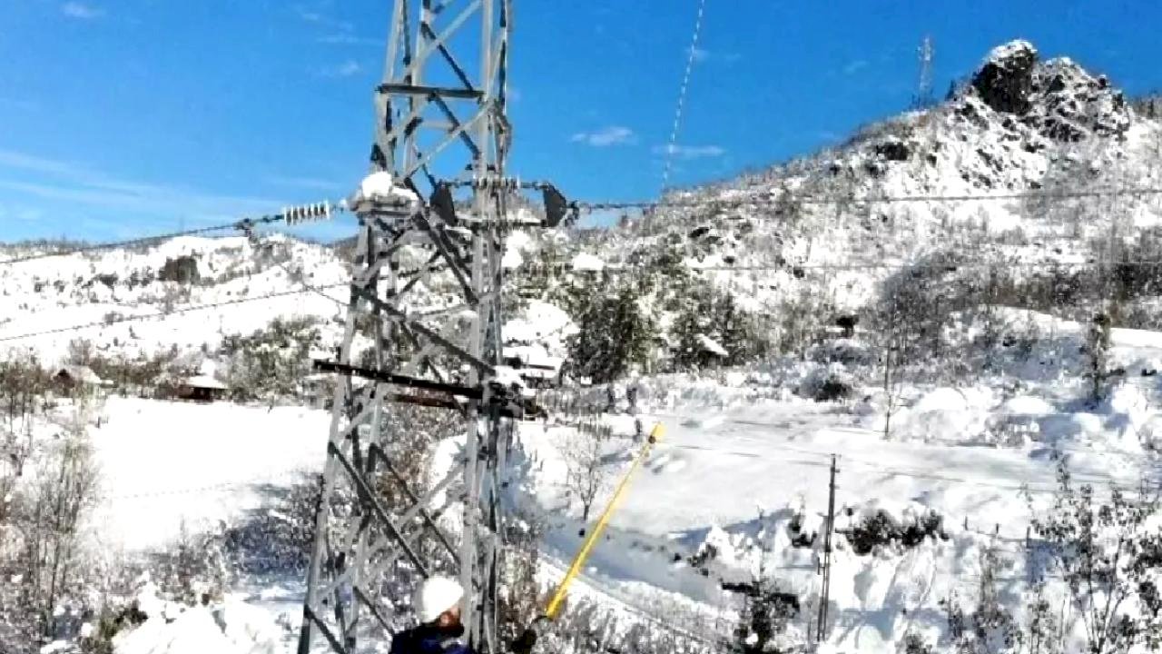 Kar Yağışı Sebebiyle 7/24 Elektrik Bakımı