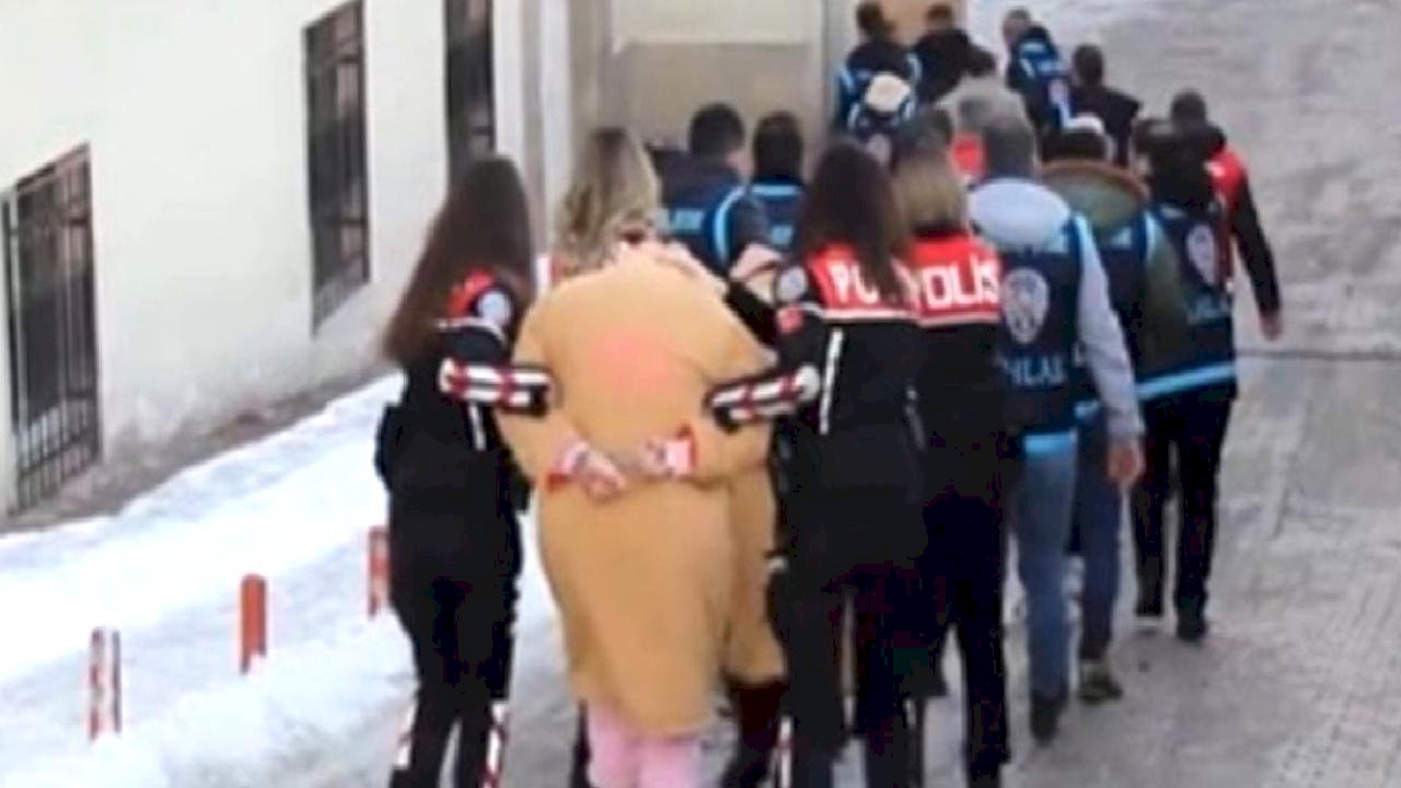 Kayseri’de fuhuş operasyonu: 6 tutuklama