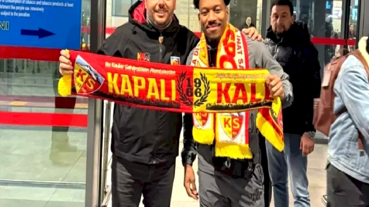 Kayserispor'un getirdiği Ronael Pierre-Gabriel şehirden kaçtı