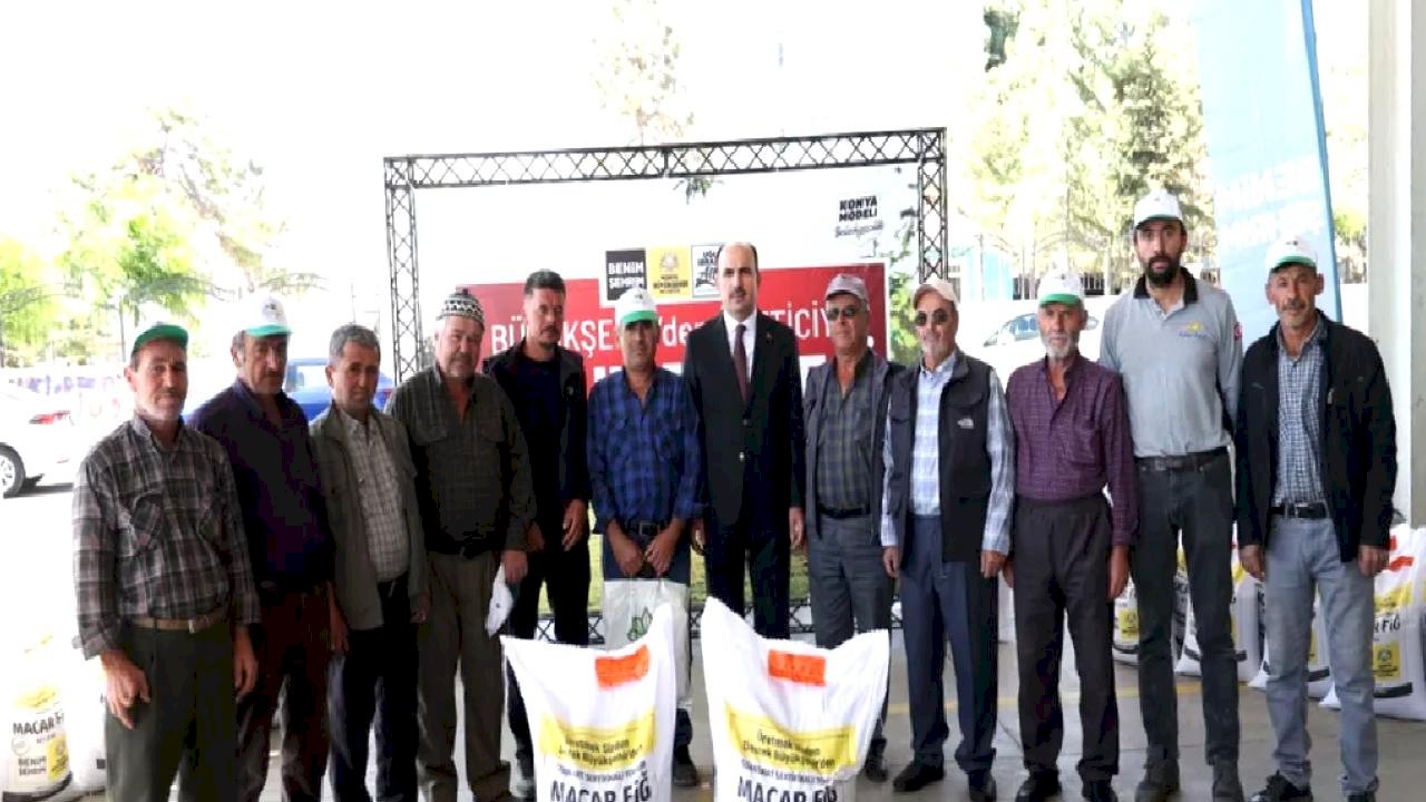 Konya’da çiftçiye destek büyüyor!