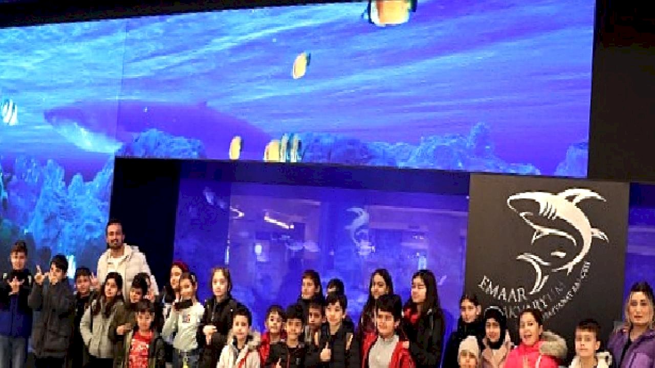 Maltepeli çocuklar yarıyıl tatilinde su altı dünyasını keşfetti