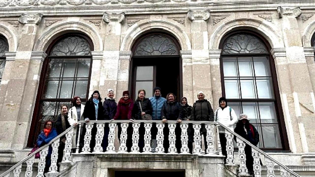 Maltepeliler, İstanbul Resim Müzesi'ni ziyaret etti