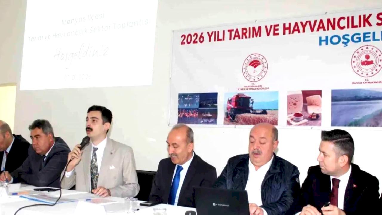 Manyas'ta tarımsal üretim planlaması ve iklim değişikliği konuları ele alındı