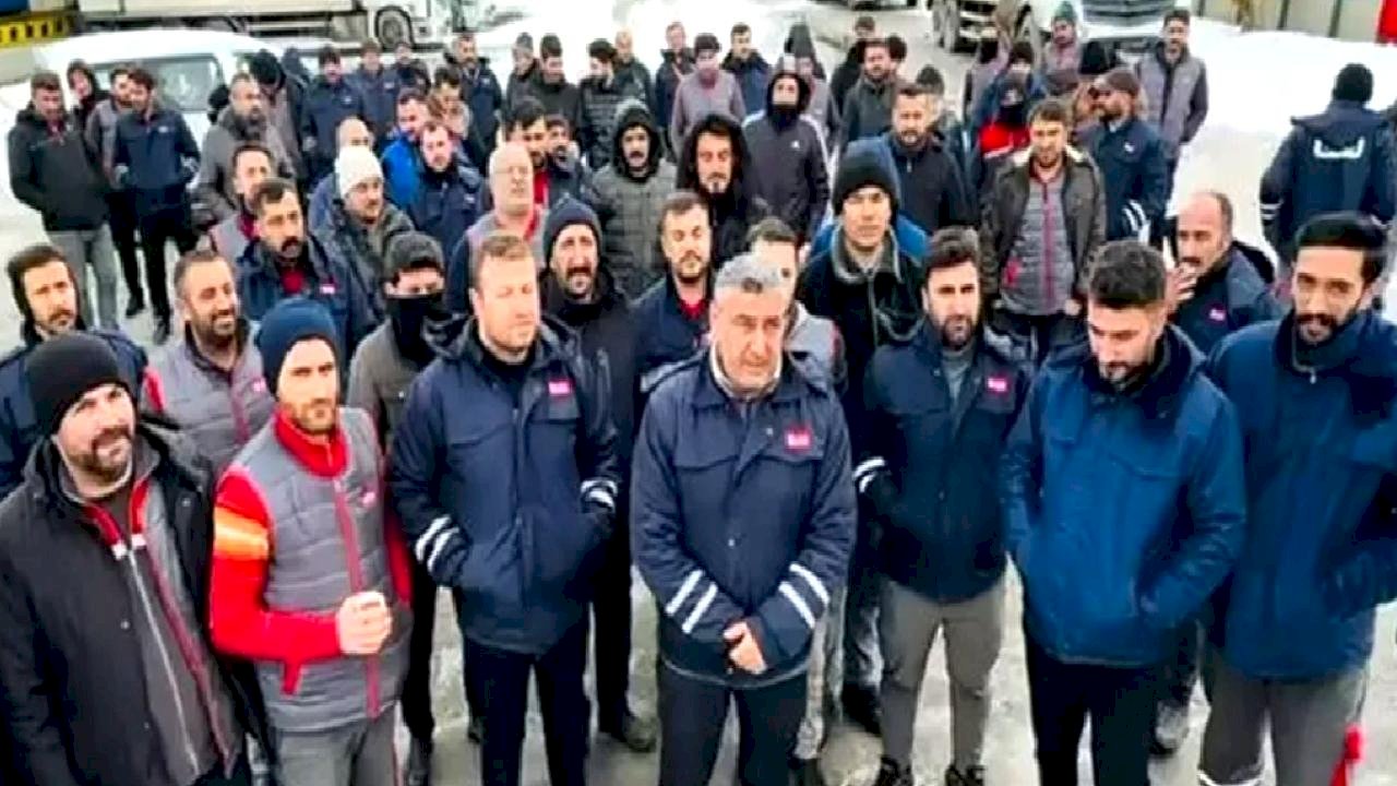 Migros'tan sonra BİM depo çalışanları da direnişe geçti