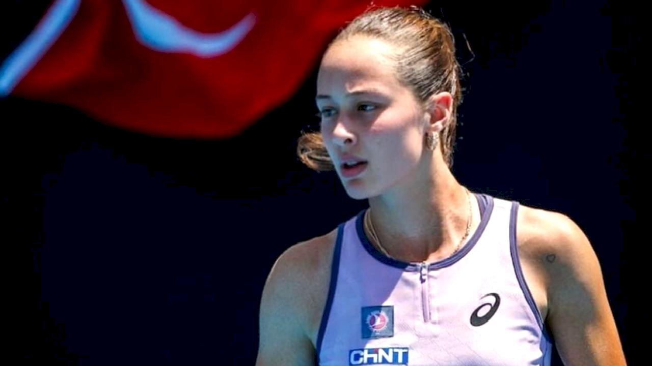 Milli tenisçi Zeynep Sönmez, Avustralya Açık elemelerinde 2. tura yükseldi