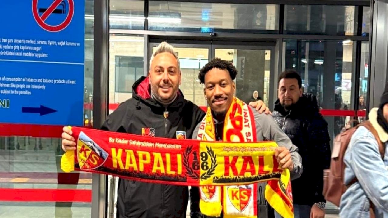 Ronael Pierre-Gabriel, Kayseri'ye geldi