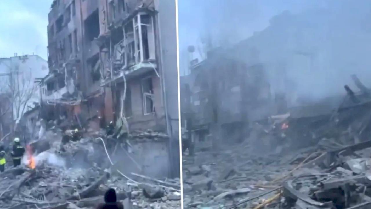 Rusya'nın Harkiv'e füze saldırısı: Çok sayıda yaralı var