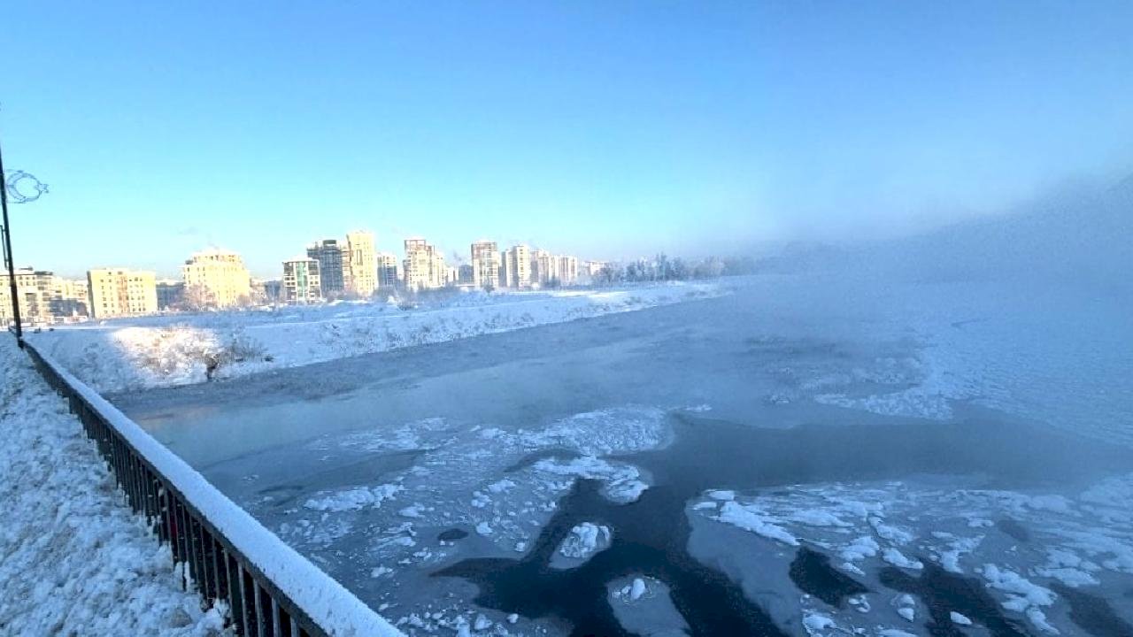 Sivas'ta dondurucu soğuk: Termometreler eksi 19'u gördü