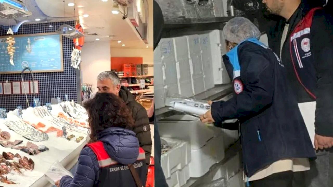 Su Ürünleri'nden sıkı denetim! 4 ton balığa el konuldu