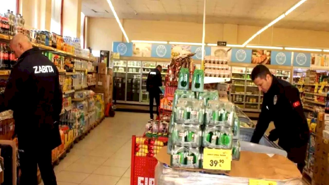 Sultanhisar'da zabıta ekipleri marketleri denetledi