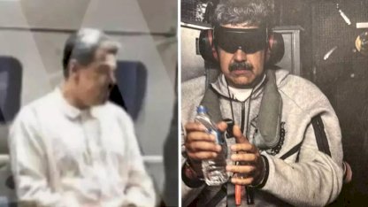 ABD savaş gemisindeki Maduro'dan ilk fotoğraf