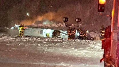 ABD'de korkunç kaza! 8 kişiyi taşıyan özel jet düştü