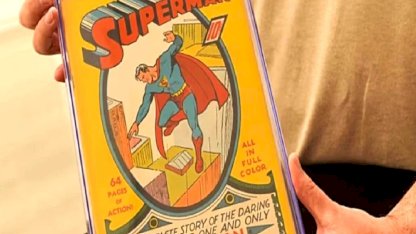 ABD'de Superman'in nadir kopyası rekor fiyata satıldı