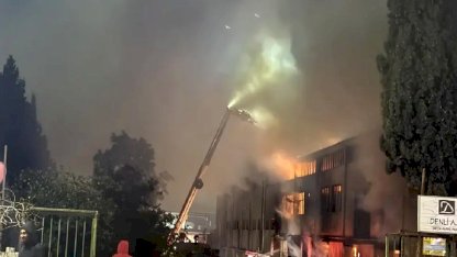 Adana'da Fabrikada Yangın Kontrol Altına Alındı