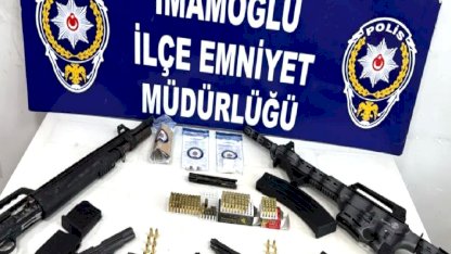 Adana'da Uyuşturucu ve Silah Baskını