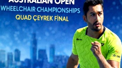 Ahmet Kaplan, Avustralya Açık'ta yarı finale yükseldi