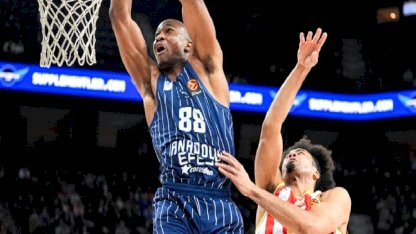 Anadolu Efes evinde Kızılyıldız'a yenildi