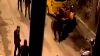 Antalya'da bıçaklı ve zincirli kavga kamerada: 7 gözaltı