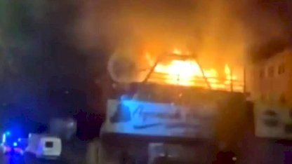 Avcılar'da Ahşap Atölyesinde Yangın