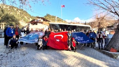 Aydın Büyükşehir Belediyesi'nin Doğa Yürüyüşleri Devam Ediyor
