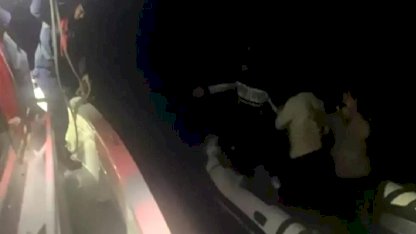 Ayvacık'ta 8 Düzensiz Göçmen Kurtarıldı