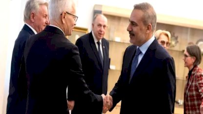 Bakan Fidan, Litvanya'da Görüşme Yaptı