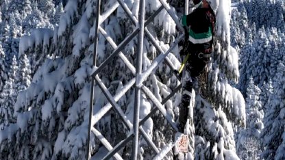 Beyaz cennet Uludağ'da enerji mesaisi