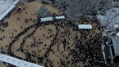 Bilecik'te 1. Gölpark Kış Festivali Düzenlendi