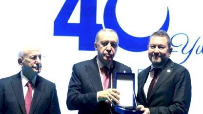 Birlik Vakfı’na 40. Yıl Plaketi