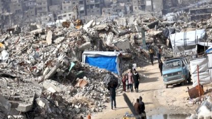 BM: Gazze'deki molozları temizlemek 7 yıldan fazla sürer