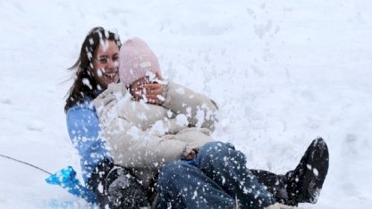 Çamlıhemşin'deki Kış Festivali Ayder Yaylası'nı canlandırdı